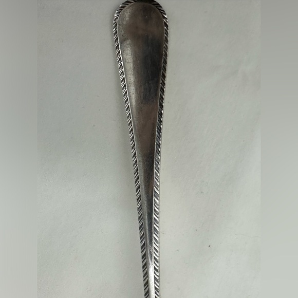Vintage DIXON Silverplate Serving Spoon - Picture 2 of 5